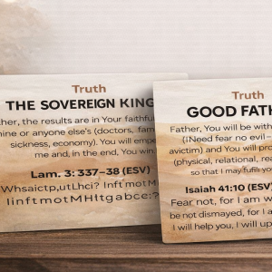 Trusting God “Affective” Meditation Prayer Card Series